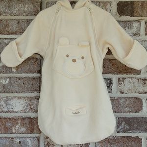 Infant bunting fleece for car seat